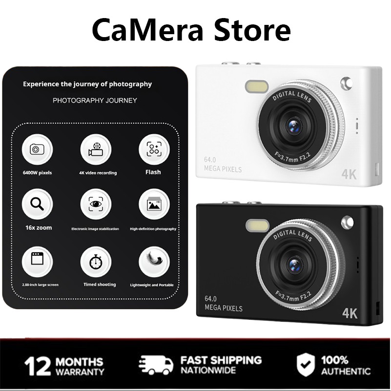 Camera Store A2 Câmera Digital Retro Selfie CCD Dupla De Alta Definição Beleza Viagem Portátil
