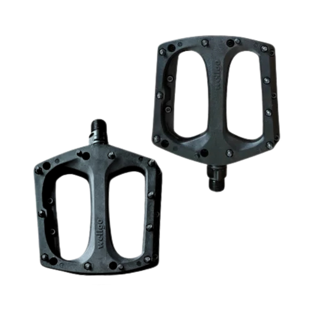 Pedal Plataforma Wellgo B353B Nylon 9/16 Rol Sel c/Pinos Removíveis