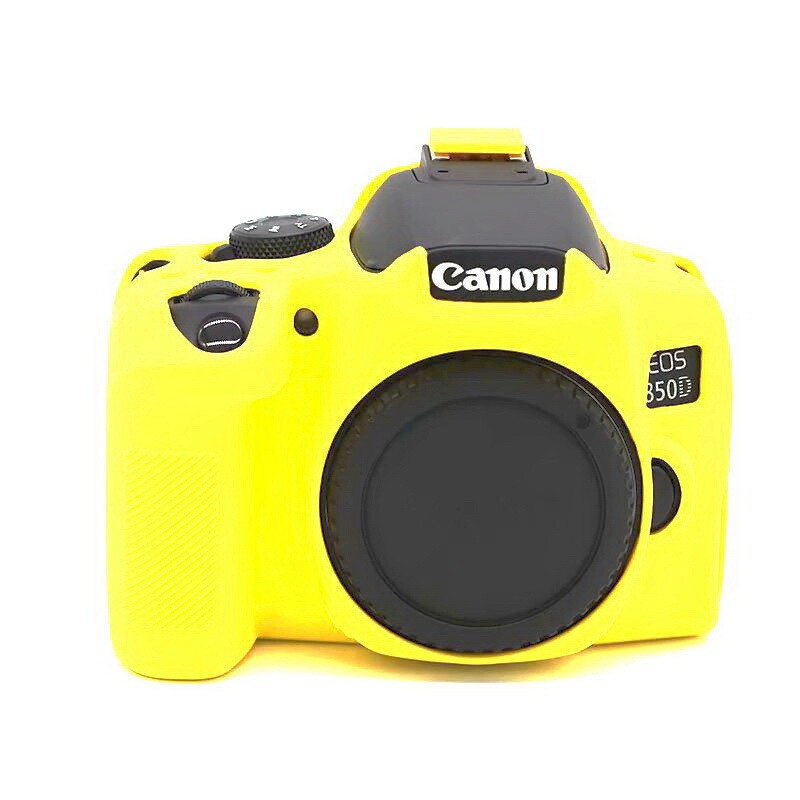 Capa De Câmera De Pele De Silicone Para Canon EOS R 6D 800D 250D 750D 5D2 5D3 5D4 200D SL2 T7i