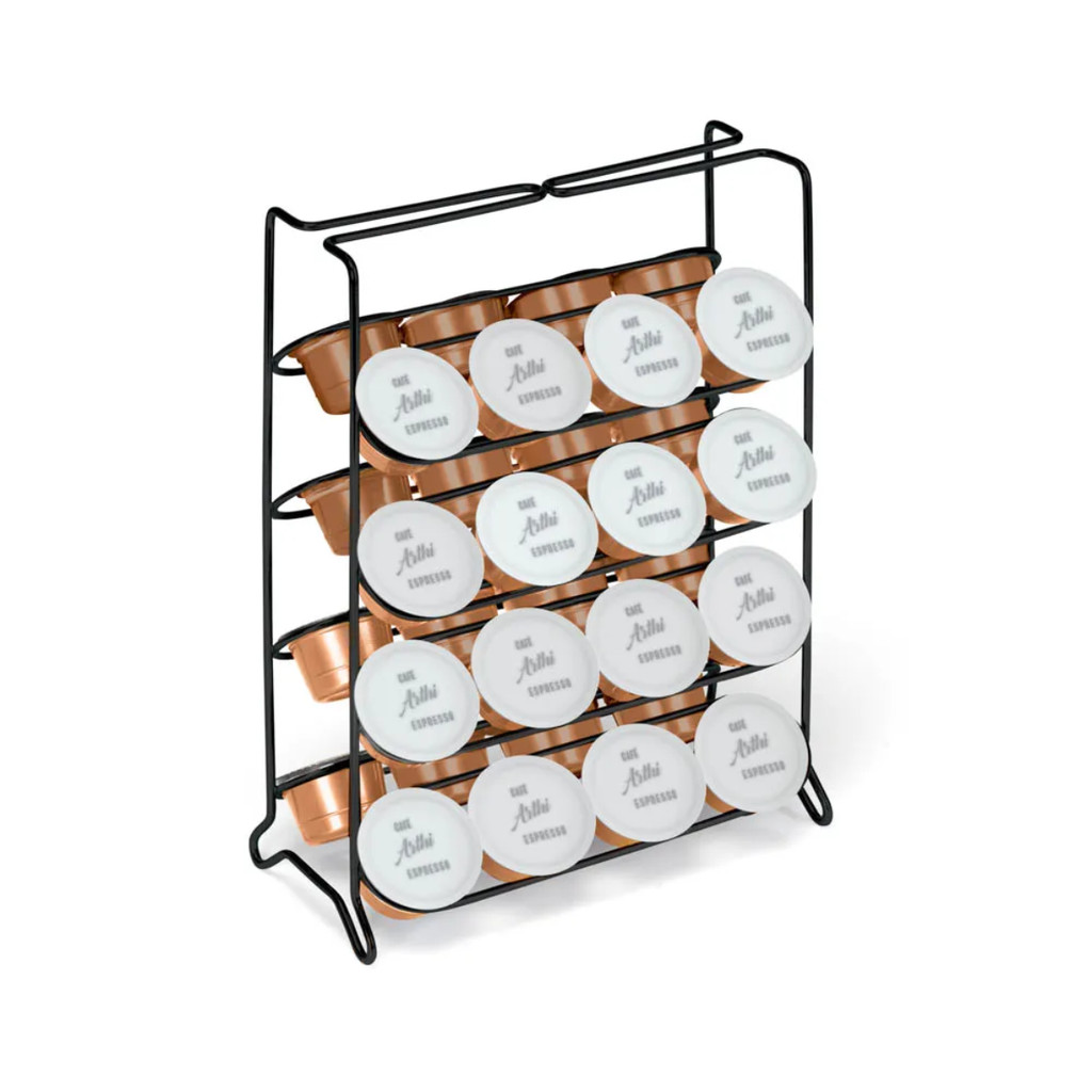 Suporte Para 32 Cápsulas De Café Três Corações em Aço Arthi