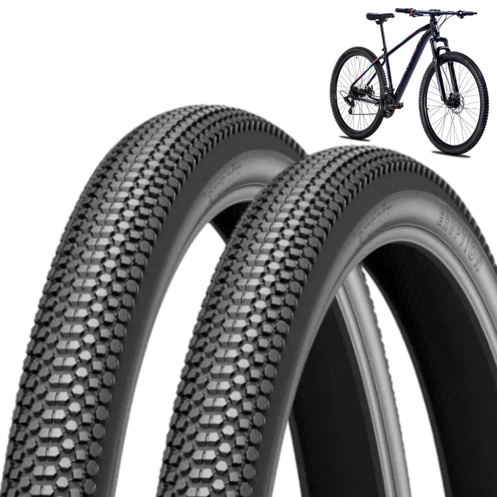 Kit 2 Pneus Levorin Eruption Aro 29x2.10 Arame Balão Bicicleta MTB Mountain Trilha Cravos