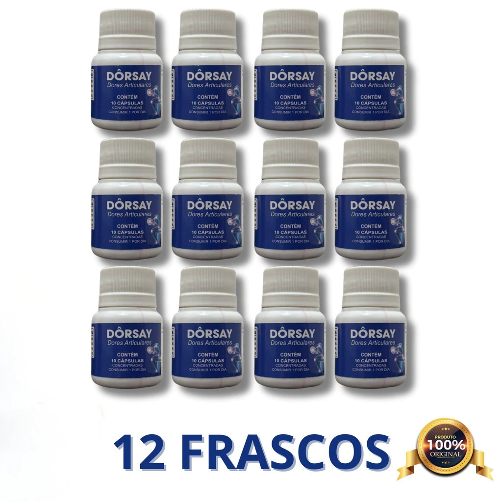 Kit com 12 DORSAY - 100% Natural