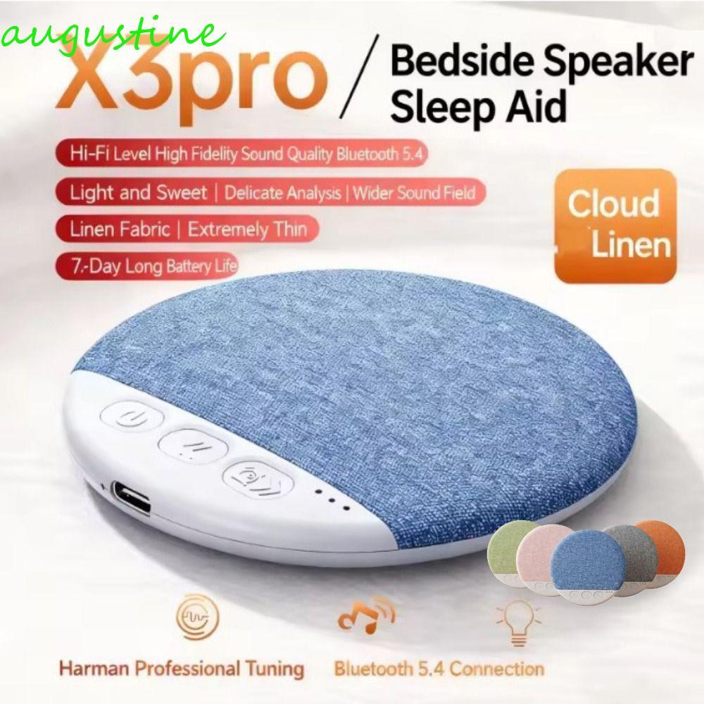 Som AUGUSTINE | Para Melhor Sono Ultrafino Sob O Alto-Falante Bluetooth Do Travesseiro , Mini Ruído Branco De Desligamen