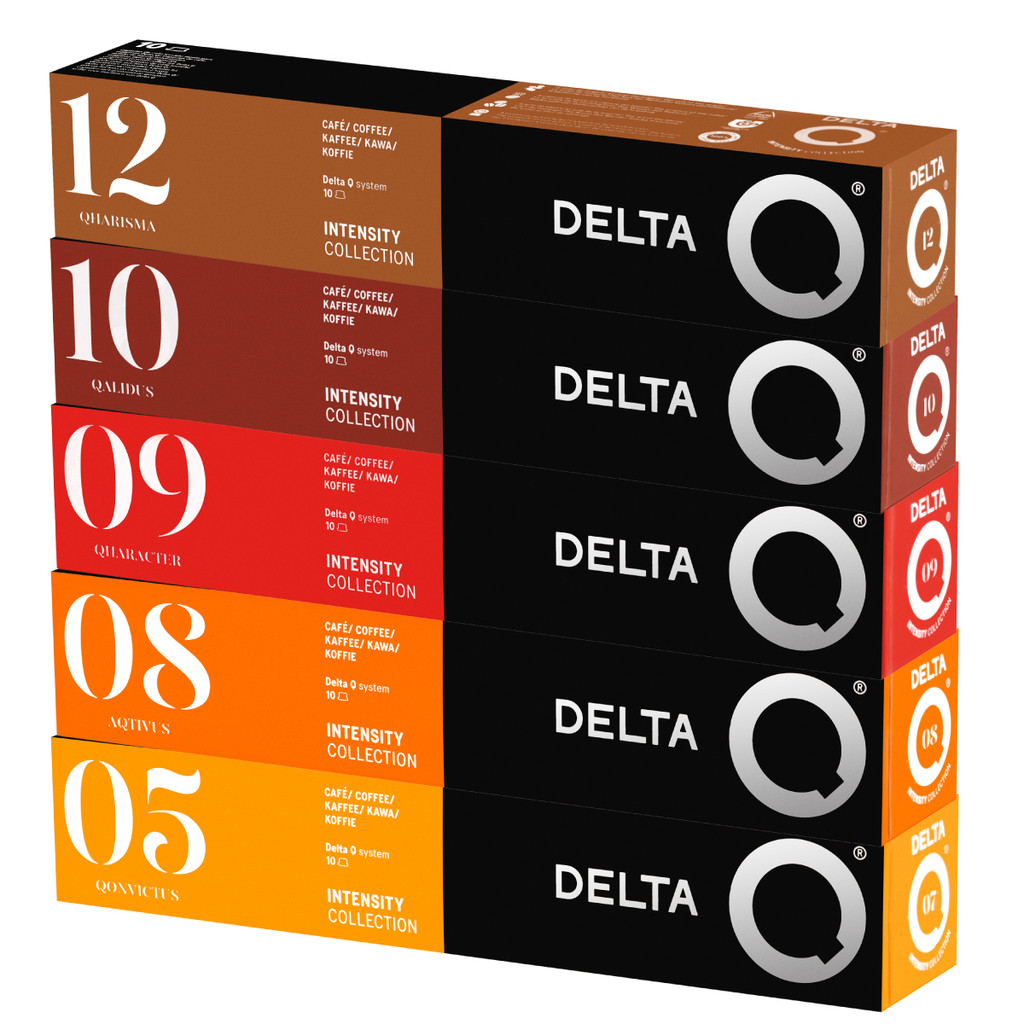 Imagem Delta Q 50 Cápsulas Variadas – Café Expresso Cremoso – Uso Exclusivo em Cafeteiras Delta Q