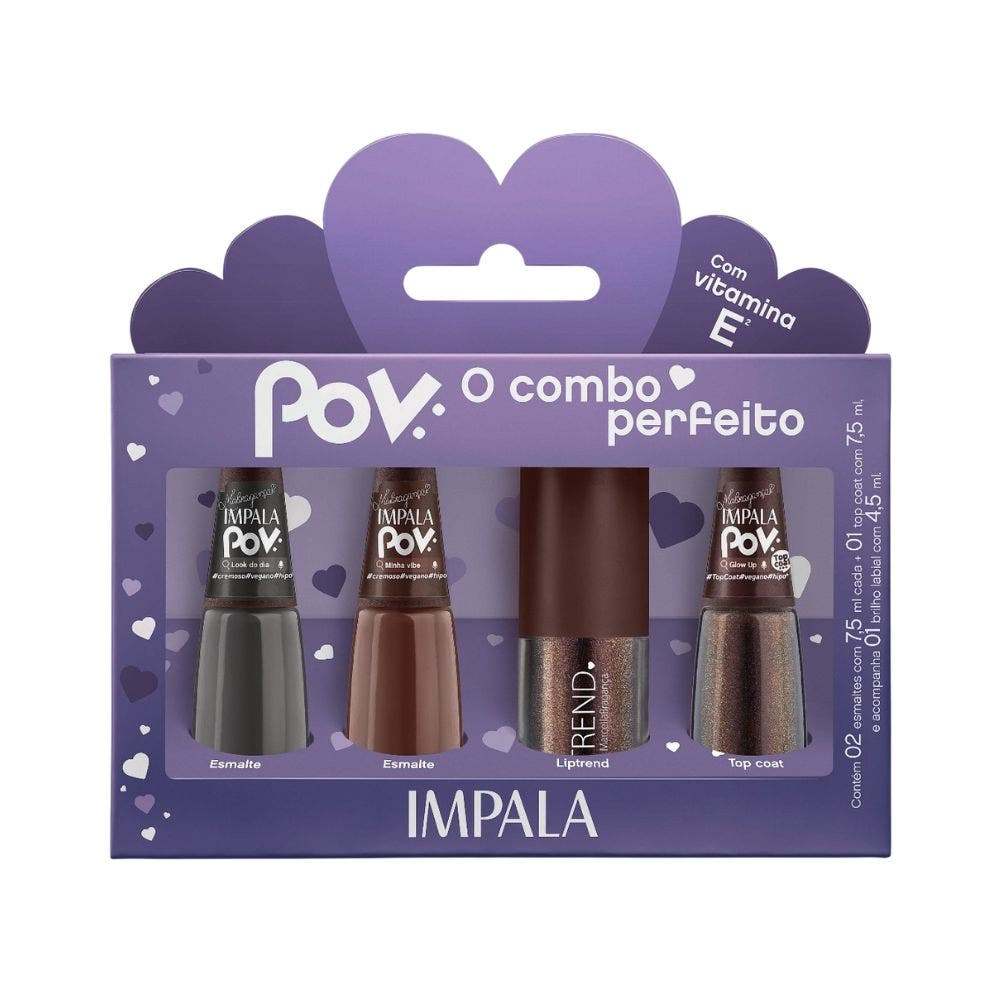 Kit Impala Coleção Pov Marcella em Oferta na Shopee