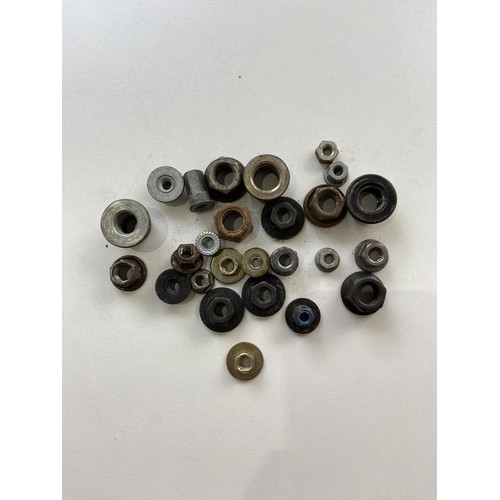 Kit 25 Porcas Sortidas Automotivo 205 Preto