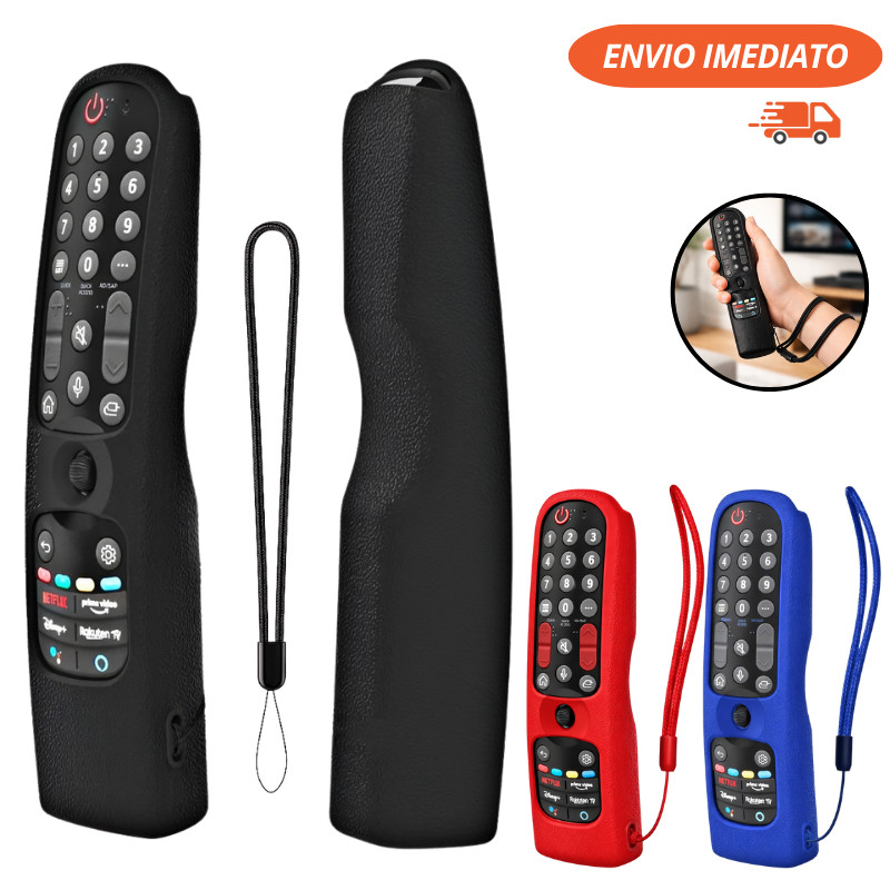 1, 2, Capas De Controle Remoto Silicone Para TV LG Magic Control Modelo novo MR21GA/MR22GA/MR23G