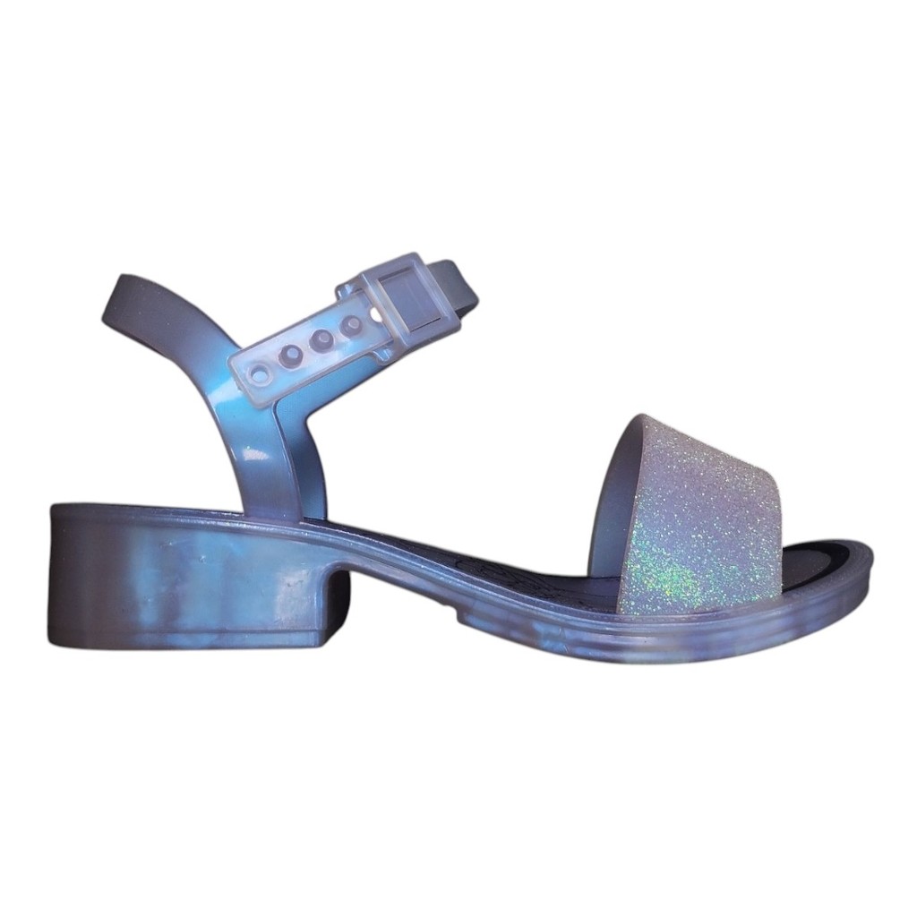 Sandália De Salto Infantil Disney Charming Glitter  23397 em Oferta na Shopee