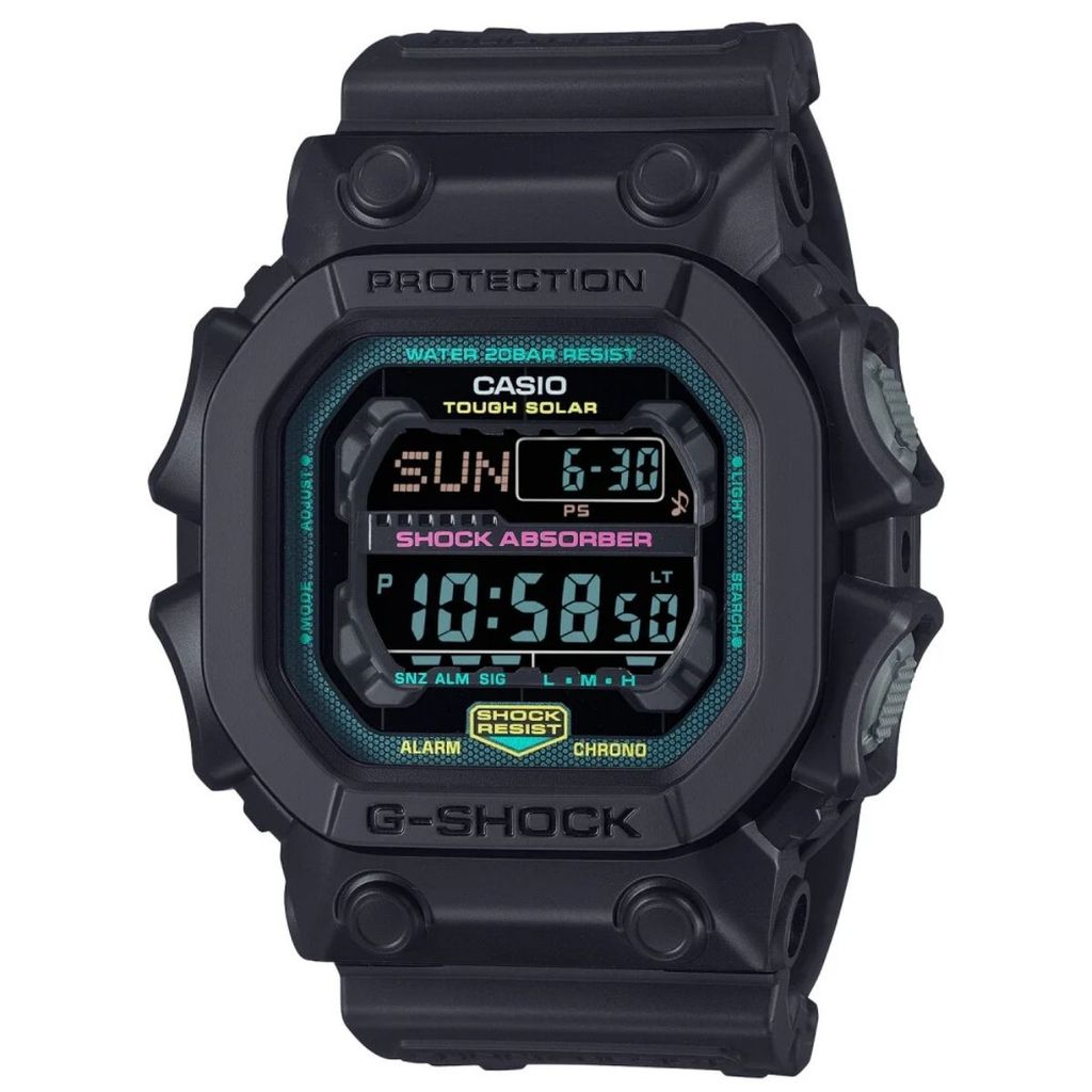 Relógio Casio G-Shock The King Tough Solar Digital Preto Masculino GX-56MF-1DR