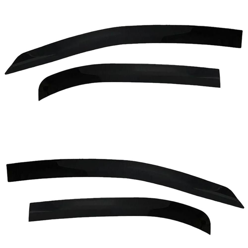 Calha de Chuva Acrílica GM Onix Prisma 2012 a 2016 4 Portas em Oferta na Shopee