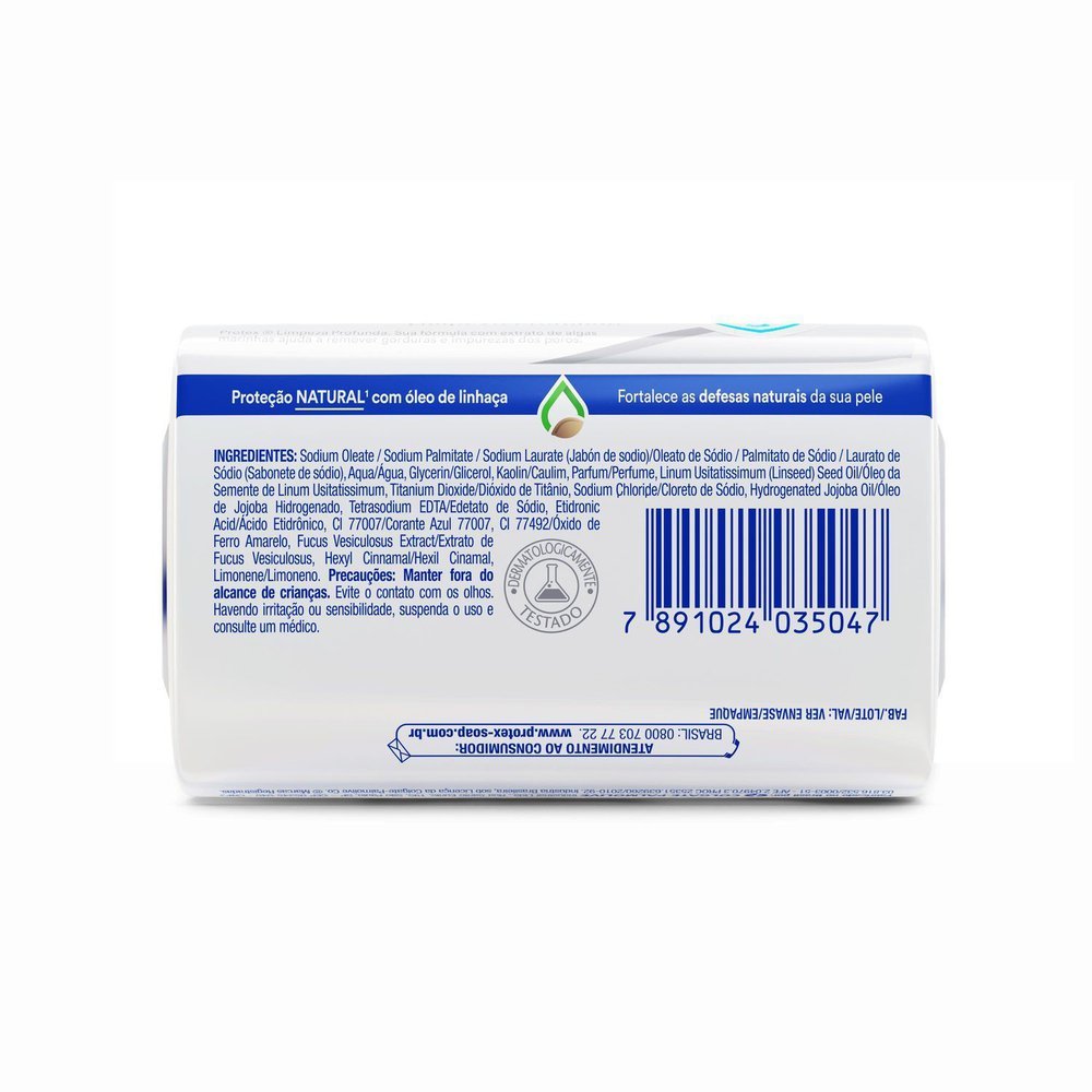Detalhes do Sabonete Protex Limpeza Profunda 85g