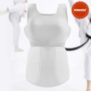 [Brbaosity2] Protetor De Peito Feminino Para Barriga De Karatê Suprimentos Ergonômicos Multifuncionais De Boxe Colete Sh