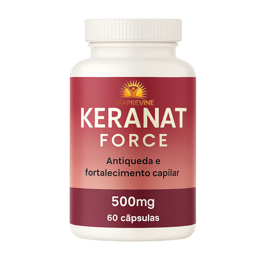1 Keranat Force 60 cápsulas 500mg - Original | Envio Imediato em Oferta na Shopee