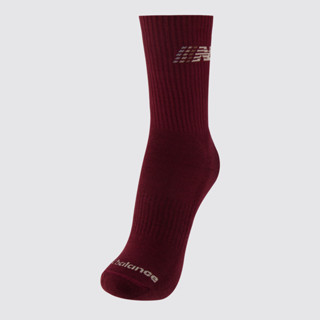 Meia New Balance Cano Alto Graphic Feminino Vinho em Oferta na Shopee