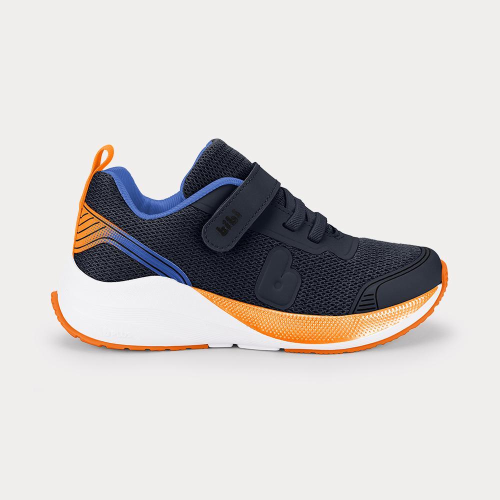 Tênis Infantil Bibi High School Azul com Laranja 1248047 em Oferta na Shopee