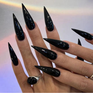 unha postiça decorada realista Longa de Ponta Com Cola kit unhas postiças decoradas press on nails em Oferta na Shopee