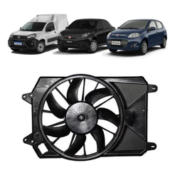 Eletroventilador Valeo Original Fiat Fiorino Palio Siena