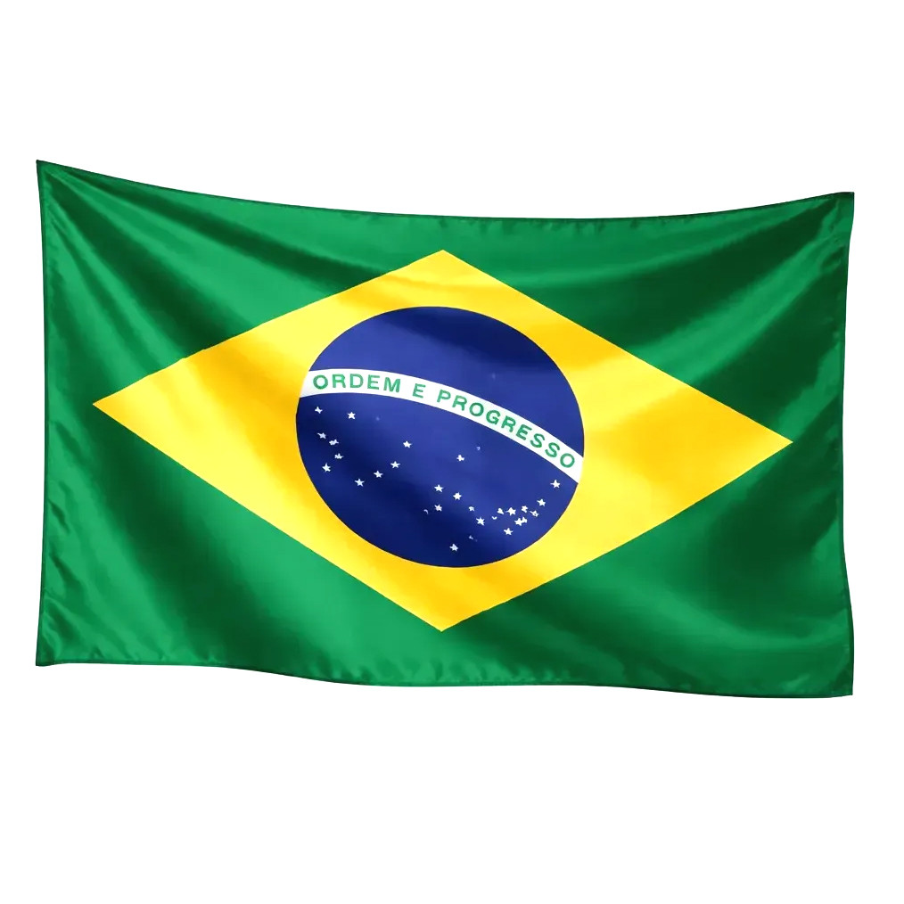 Bandeira Do Brasil Tecido Poliéster Tamanho 140x86cm Copa Do Mundo Patriota