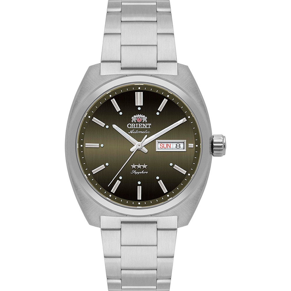Relógio Orient Masculino Heritage Automático 3 Estrelas