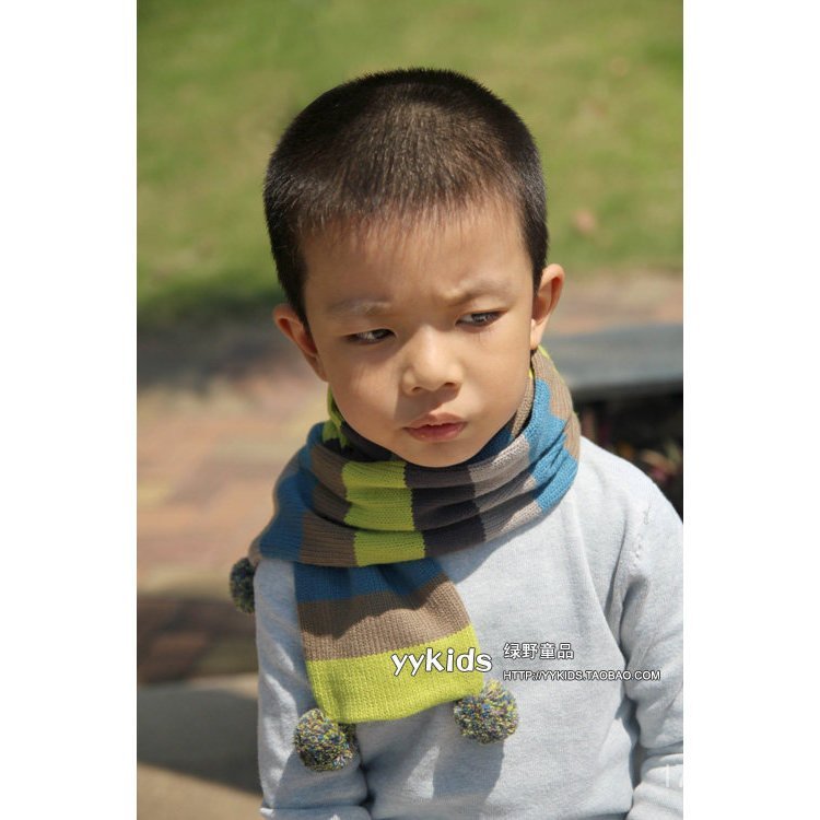 Promoção Imperdível: Cachecol de Algodão de Dupla Camada Exportado para o Reino Unido para Crianças, Estudantes, Meninos