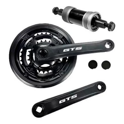 Kit Pedivela Engrenagem GTS Com Movimento Central Quadrada 122mm