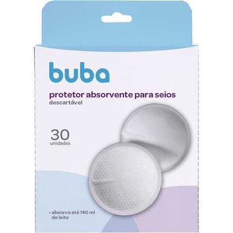 KIT C/ 30 PROTETORES ABSORVENTE DESCARTÁVEL PARA SEIOS BUBA
