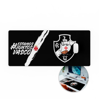 Mousepad Vasco Futebol 80x30 Deskpad Antiderrapante em Oferta na Shopee