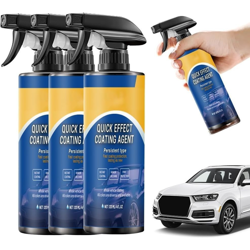 Spray de revestimento automotivo, revestimento rápido, aplicação rápida de cera automotiva, alta proteção, spray de reve
