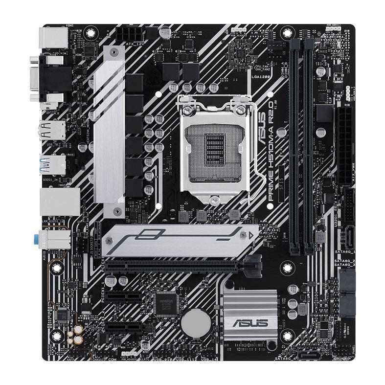 Placa Mae Asus Prime H510M-A R2.0, DDR4, LGA1200, M-ATX, Chipset Intel H470, PRIME-H510M-A-R2.0