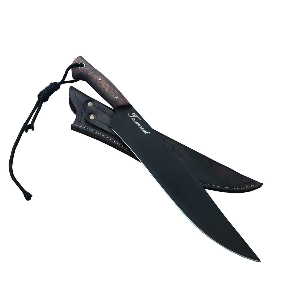 Faca Bowie,  Aço Carbono fosfatizado 12"