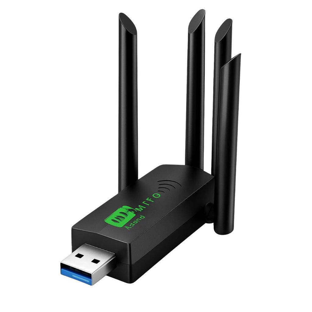 Adaptador USB Banda Dubla Wifi 2ghz 5G Antena Dual Band