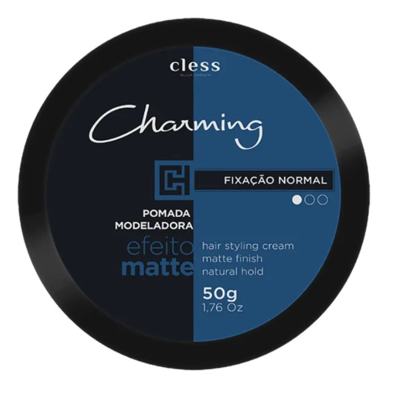 Cera Pomada Modeladora Cless Charming Normal Efeito Matte