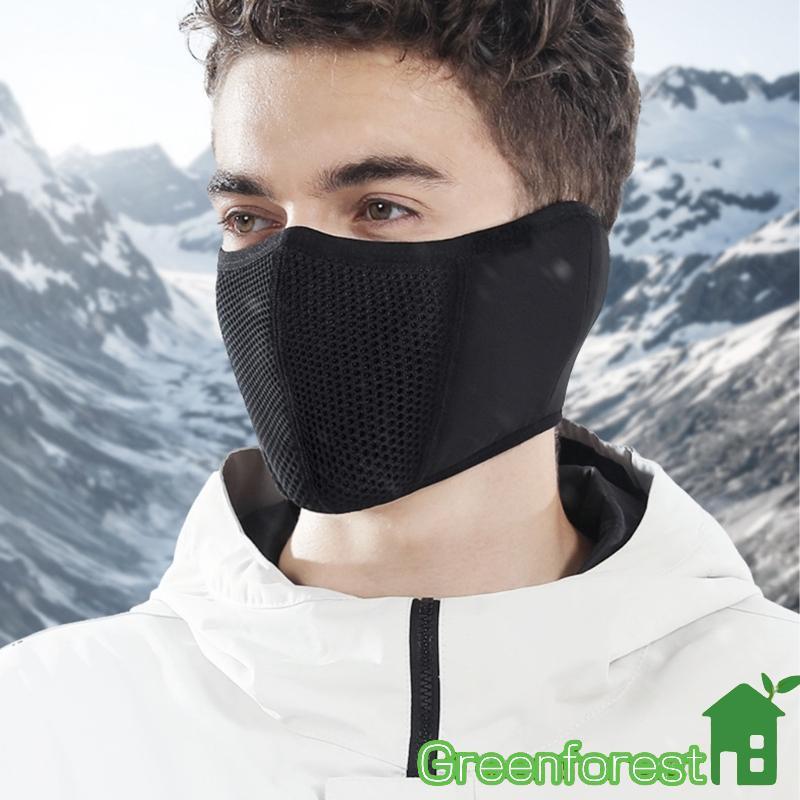 greenfor Proteções Faciais Ciclismo Lã Respirável À Prova Capa Facial Para Inverno E Sp Ar