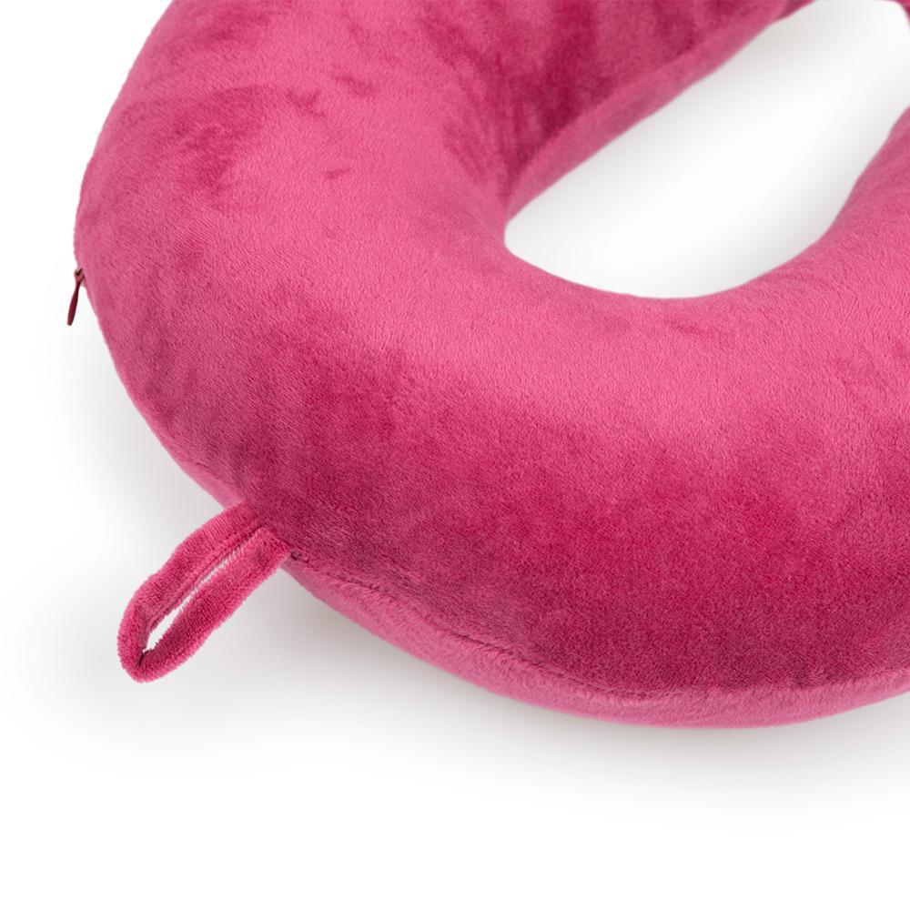 Almofada de pescoço de Viscoelátisco Rosa