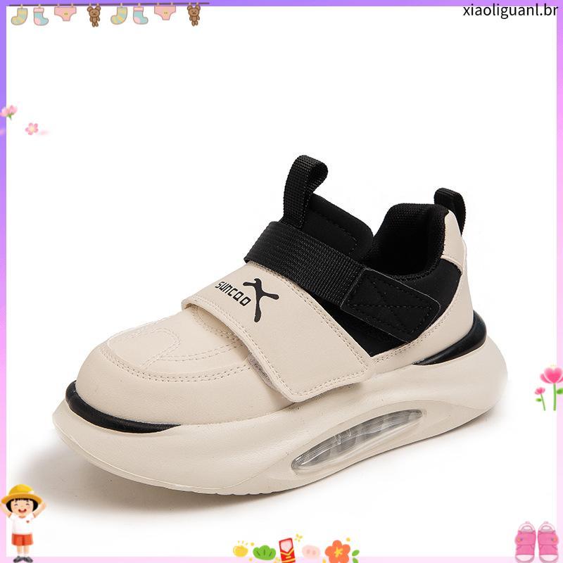 tênis infantil masculino kit tênis infantil masculino Sapatos masculinos pullback primavera e outono 2024 novos tênis,