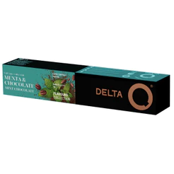 Cápsulas de Café Delta Q Original 10 Unidades Espresso Aromático Intensidades Especiais para Cafeteiras Delta Q
