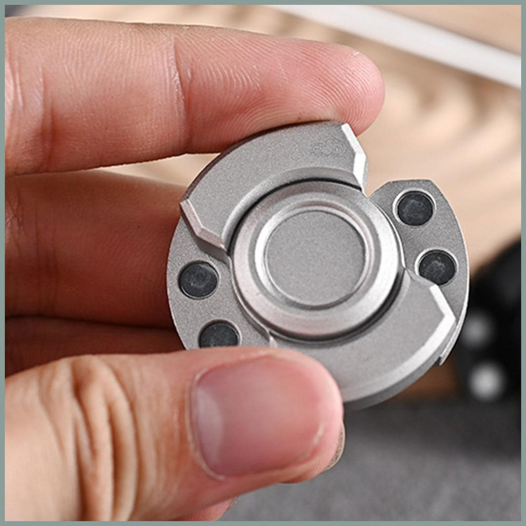 Fingertip Giroscópio Spinner Brinquedo De Metal Dedo Exercício Portátil Relaxante Multifuncional yuneaph