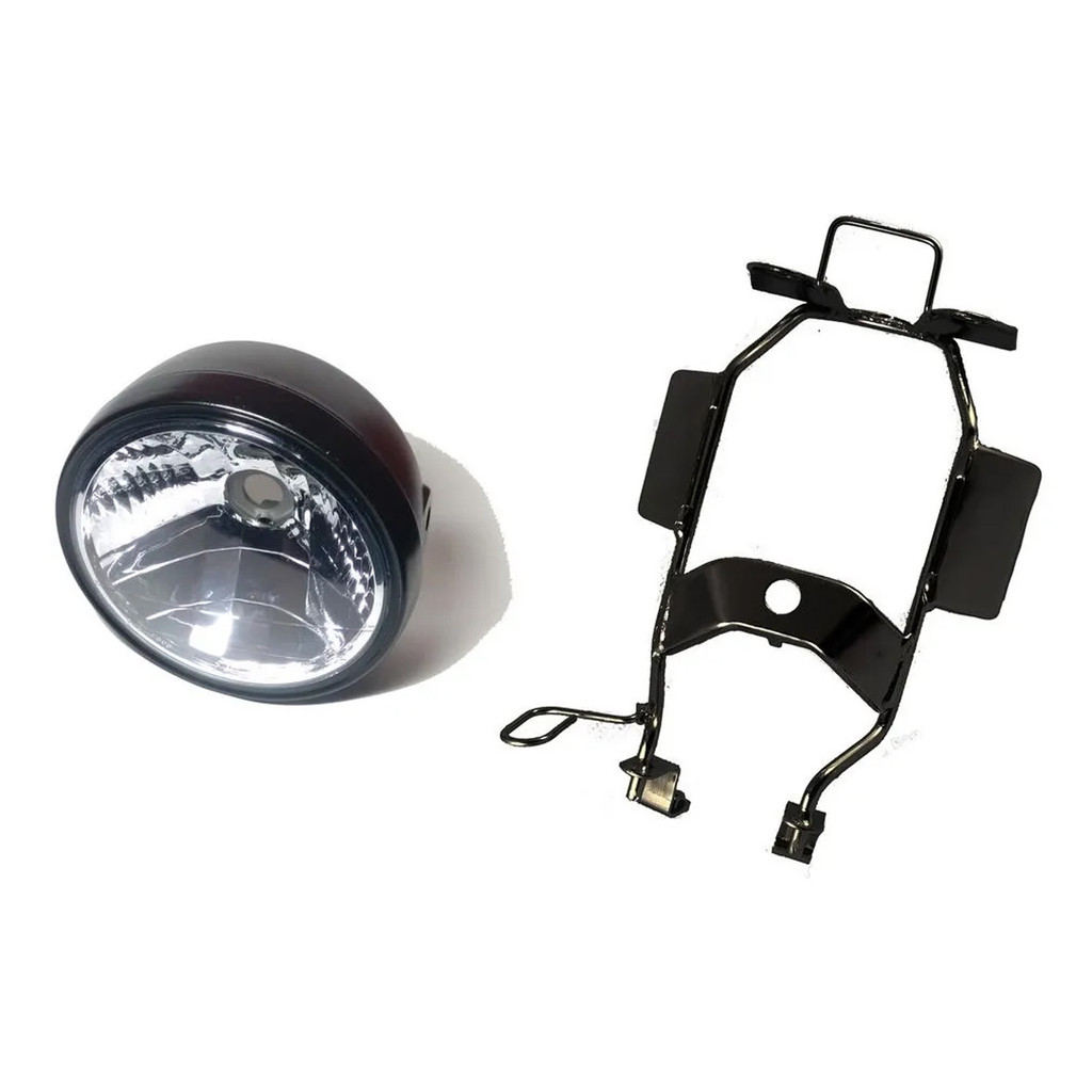 Aranha Painel + Farol Aro Preto Cg 125 Fan 2010 2011 2012