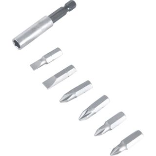 Jogo de Bits/Ponteiras com 7 peças Encaixe Sextavado 1/4'' Vonder em Oferta na Shopee