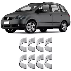 Bronzina Casquilho Biela STD Spacefox 1.6 8v 2006 a 2017 Metal Leve