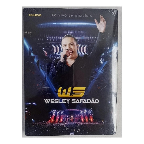 Dvd + Cd Wesley Safadão Ao Vivo Em Brasília Novo Lacrado