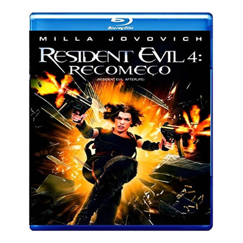 Blu-ray - Resident Evil 4 Recomeço - Milla Jovovich