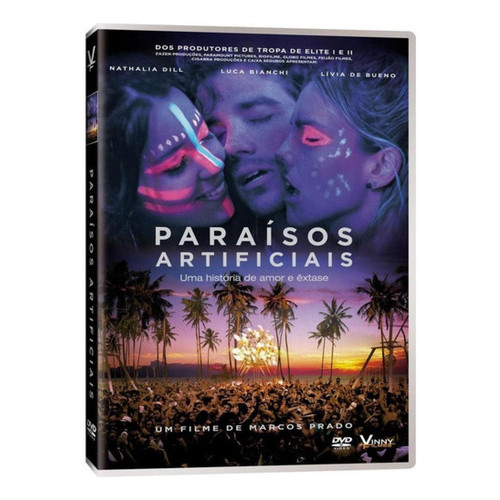 Paraísos Artificiais - Dvd - Nathalia Dill - Luca Bianchi