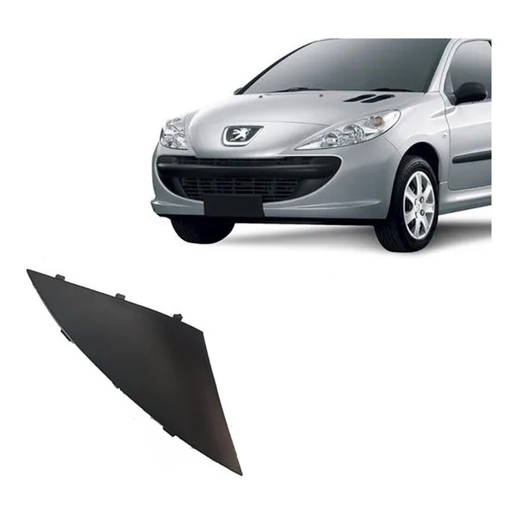 Tampa Reboque Parachoque Peugeot 207 Sedan Hatch Perua Sw