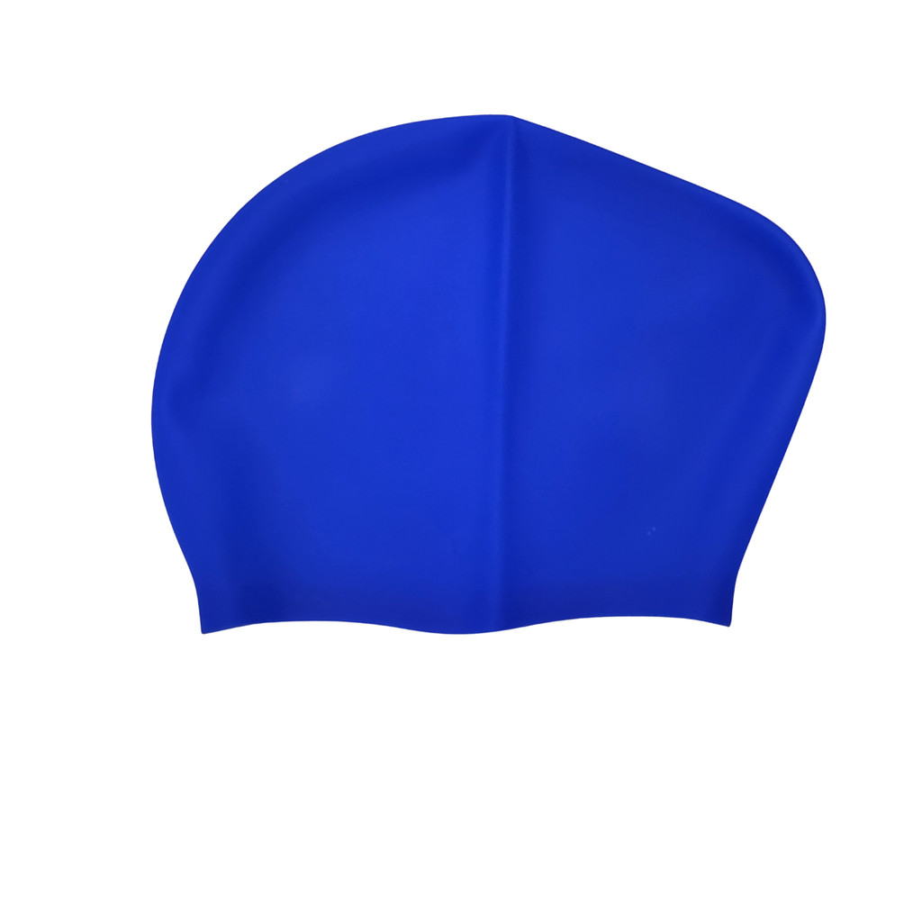 Touca Natação Silicone Cabelos Volumosos Adulto Conforto e Vedação Eficiente em Oferta na Shopee