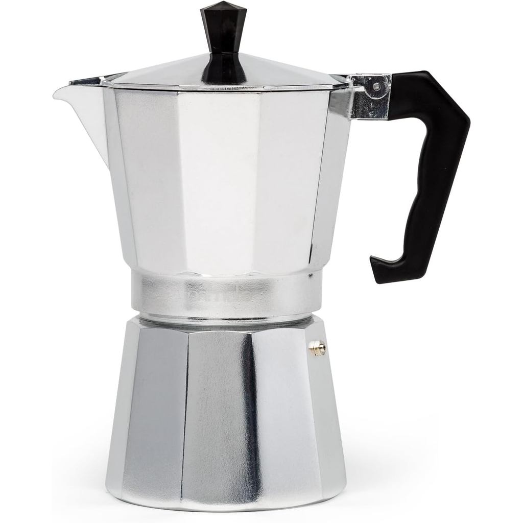 Cafeteira Clássica Primula para Fogão, Cafeteira Moka para Preparação de Café Italiano e Cubano, Cafeteira Greca, Cafete