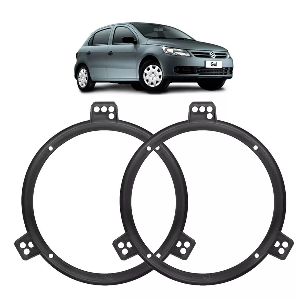 ARO ADAPTADOR P/ALTO FALANTE 6 POLEGADAS VW GOL GV DIANT PERMAK