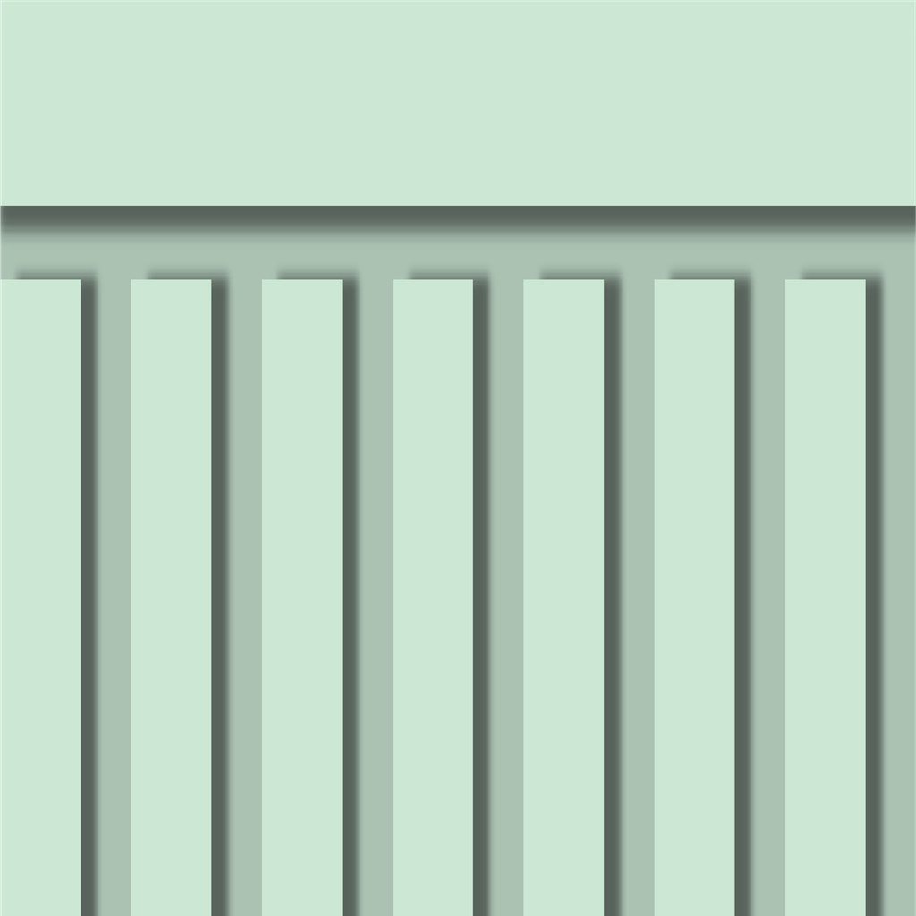 Papel De Parede Adesivo Ripado Verde Menta Com Faixa Para Meia Parede em Oferta na Shopee