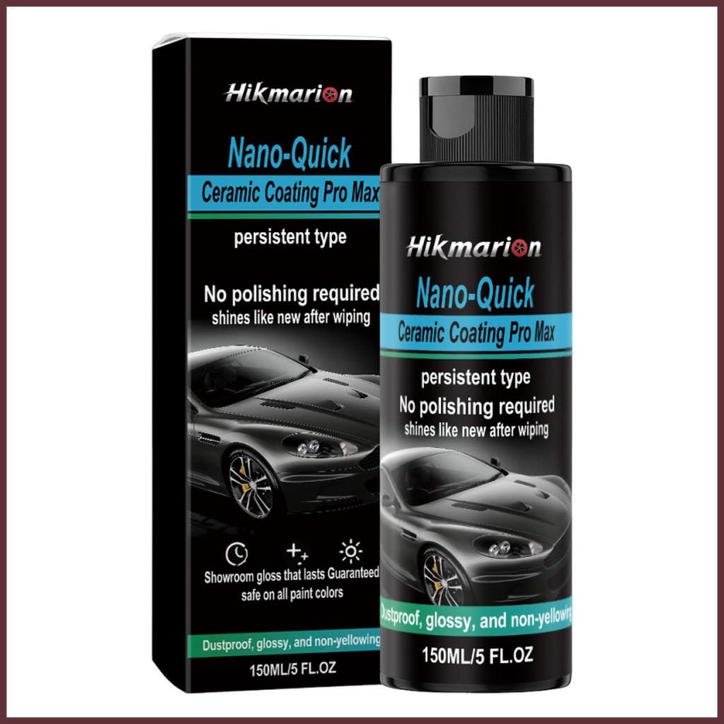 Agente De Revestimento De Carro 150ml , De Longa Duração , À Prova De Poeira , Resistente A Manchas , Brilho , Restauraç