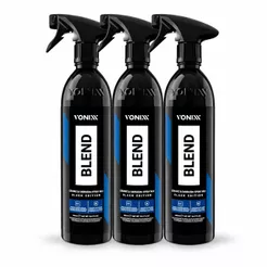 Kit 3 Vonixx Blend Black Edition 500mL em Spray Proteção e Brilho